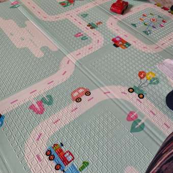 Детский складной коврик BabyGo 120 x 180 см: отзыв пользователя Детский Мир