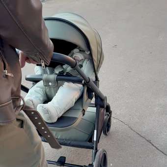 Коляска прогулочная MOWbaby Amber зеленый: отзыв пользователя Детский Мир