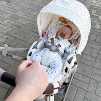 Коляска прогулочная Happy Baby Luna 360 бежевый: отзыв пользователя Детский Мир