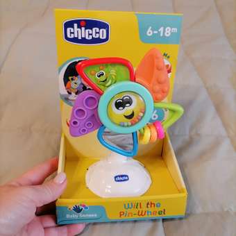 Игрушка Chicco погремушка Will the Pin-Wheel: отзыв пользователя ДетМир
