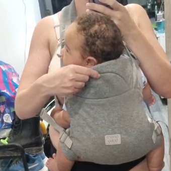 Эргорюкзак Amarobaby Snuggle серый: отзыв пользователя Детский Мир