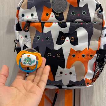 Рюкзак дошкольный Grizzly Коты: отзыв пользователя Детский Мир