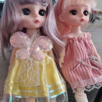 Кукла мини TrendToys для девочки шарнирная 6 шт высота 16 см: отзыв пользователя Детский Мир