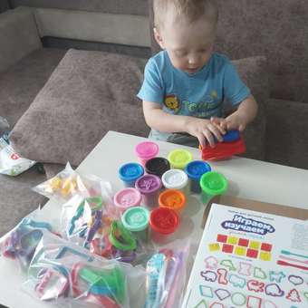 Масса для лепки Genio Kids Играем изучаем: отзыв пользователя ДетМир