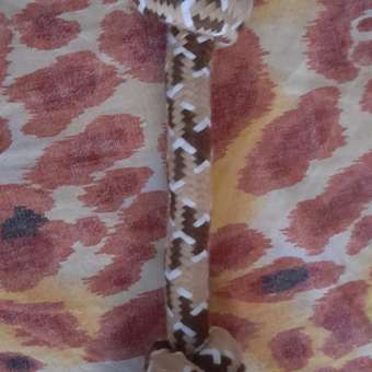 Игрушка для собак Barbaks Канатик с узлами коричневый 25см хлопок: отзыв пользователя. Зоомагазин Зоозавр