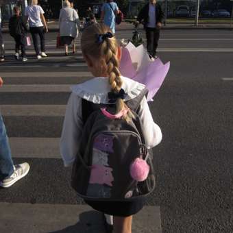 Рюкзак Grizzly для девочки: отзыв пользователя Детский Мир