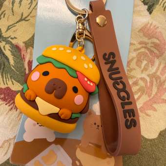 Брелок Snuggles Bakery Капибара-бургер: отзыв пользователя Детский Мир