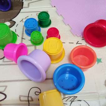 Игрушка Рыжий кот пирамидка Большая: отзыв пользователя Детский Мир