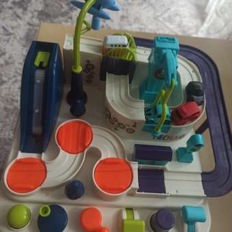 Трек SHARKTOYS магнитный подъёмник + кран: отзыв пользователя Детский Мир