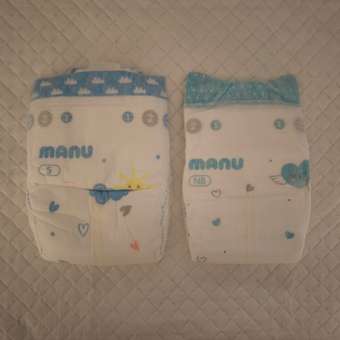 Подгузники MANU Premium для новорожденных NB (до 5 кг) 84 шт.: отзыв пользователя Детский Мир