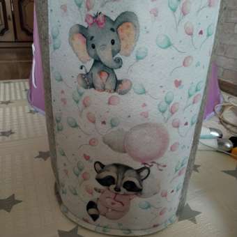 Корзина для игрушек из войлока Textile NN Енотик: отзыв пользователя Детский Мир