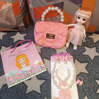 Кукла модельная TrendToys с сумочкой высота 16 см: отзыв пользователя Детский Мир