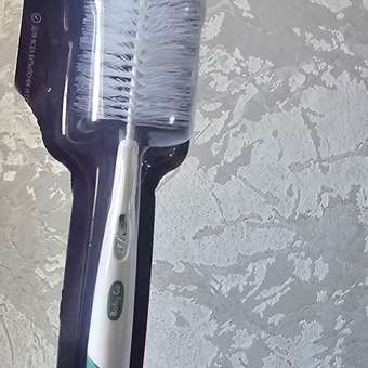 Ершик для бутылочек и сосок BabyGo 2в1 с губкой Green: отзыв пользователя Детский Мир