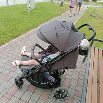 Коляска прогулочная Ining baby K356 black черный: отзыв пользователя Детский Мир