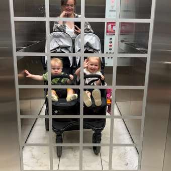 Коляска прогулочная для двойни Valco baby черный: отзыв пользователя Детский Мир