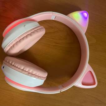 Наушники Fengchengjia toys bluetooth Розовый: отзыв пользователя Детский Мир