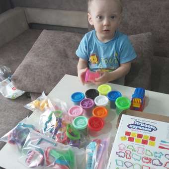 Масса для лепки Genio Kids Играем изучаем: отзыв пользователя ДетМир