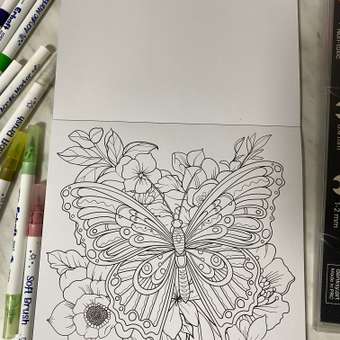 Раскраска Attivio Животный мир антистресс 24 листа: отзыв пользователя Детский Мир