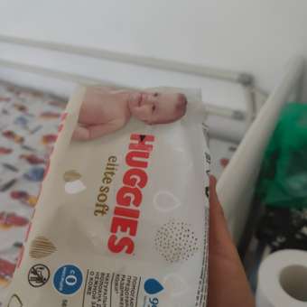 Влажные салфетки Huggies Elite Soft 168 шт.: отзыв пользователя Детский Мир