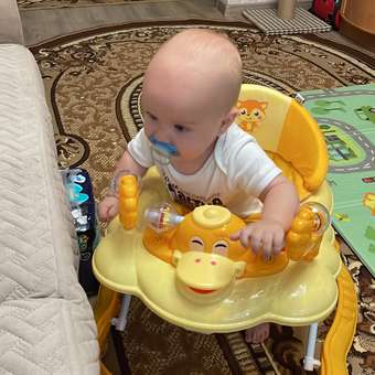 Ходунки Babyton Quack Yellow желтый: отзыв пользователя Детский Мир