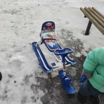 Снегокат Ника Три кота: отзыв пользователя Детский Мир