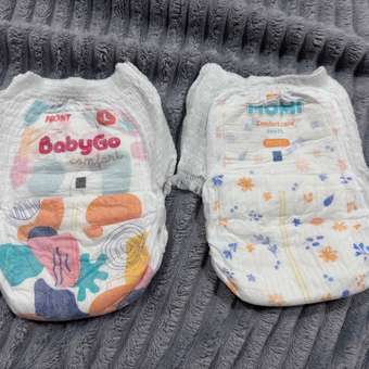 Трусики BabyGo Comfort L (9-14 кг) 44 шт.: отзыв пользователя ДетМир
