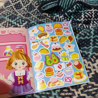 Альбом с наклейками Attivio Сладости: отзыв пользователя ДетМир