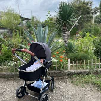 Коляска трансформер Babyton FlexiRide Black-Grey серый: отзыв пользователя Детский Мир