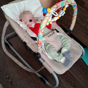 Шезлонг Babyton Sweety Beige бежевый: отзыв пользователя Детский Мир