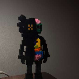 Конструктор Yofun Balody Kaws из мини-блоков 1280 дет.: отзыв пользователя ДетМир