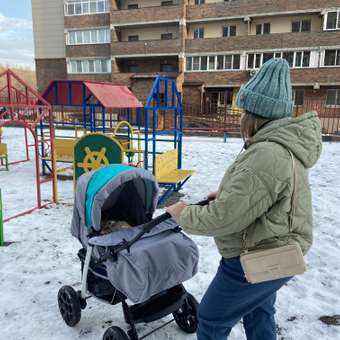 Коляска трансформер Babyton Melly Blue синий: отзыв пользователя Детский Мир