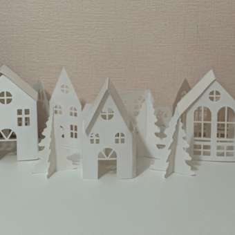 Набор для творчества Десятое королевство Декор Рождественская деревня декупаж: отзыв пользователя ДетМир