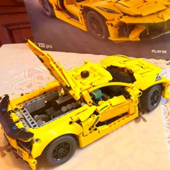 Конструктор LEGO Technic Chevrolet Corvette Stingray 732 дет.: отзыв пользователя Детский Мир