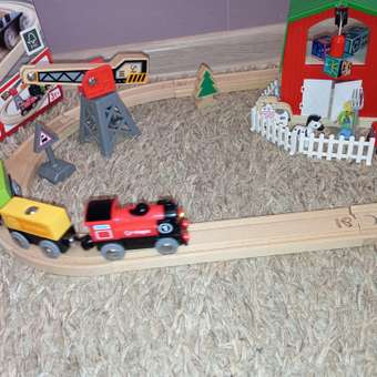 Развивающая железная дорога Hape: отзыв пользователя Детский Мир