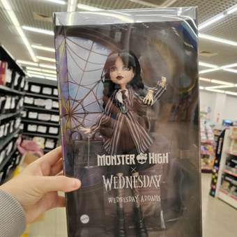 Фигурка Monster High Wednesday Addams Core: отзыв пользователя Детский Мир