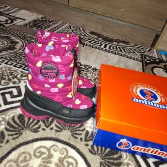 Ботинки Antilopa: отзыв пользователя Детский Мир