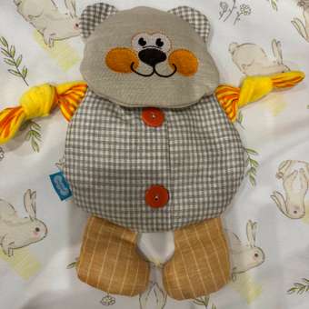 Игрушка Мякиши Детская грелка с вишнёвыми косточками Мишутка для новорождённых от коликов подарок: отзыв пользователя Детский Мир