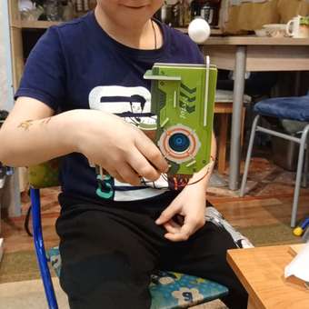 Конструктор SHARKTOYS Пистолет электронный: отзыв пользователя Детский Мир