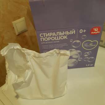Порошок стиральный BabyGo для детского белья гипоаллергенный 1.2кг: отзыв пользователя Детский Мир
