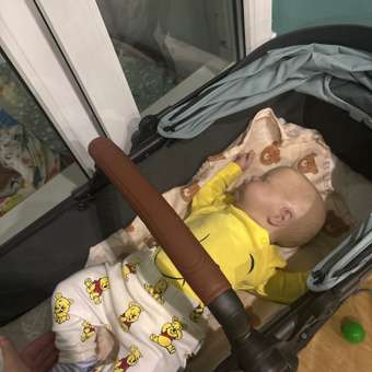Коляска 2в1 Babyton Sandy Mint голубой: отзыв пользователя ДетМир