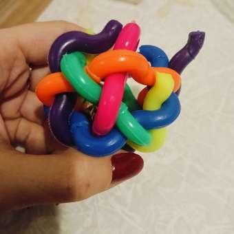 Игрушка для собак Barbaks Мяч-головоломка TPR 6см: отзыв пользователя. Зоомагазин Зоозавр