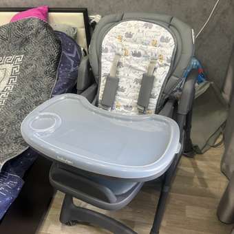 Стульчик для кормления Babyton Sweet Meals Grey серый: отзыв пользователя ДетМир