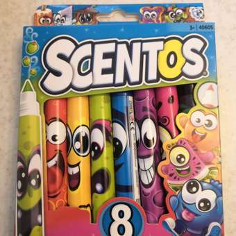 Фломастеры Scentos ароматизированные 8 шт.: отзыв пользователя Детский Мир