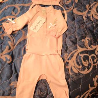 Боди и ползунки с чепчиком Baby boom: отзыв пользователя Детский Мир