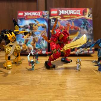 Конструктор LEGO NINJAGO Боевой робот Круджитсу Арина 213 дет.: отзыв пользователя Детский Мир