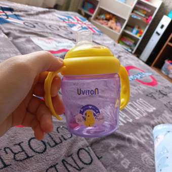 Поильник Uviton 230 мл 1 шт. в ассортименте: отзыв пользователя Детский Мир