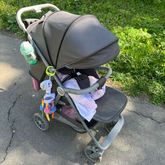 Коляска прогулочная BabyGo Luna серый: отзыв пользователя Детский Мир