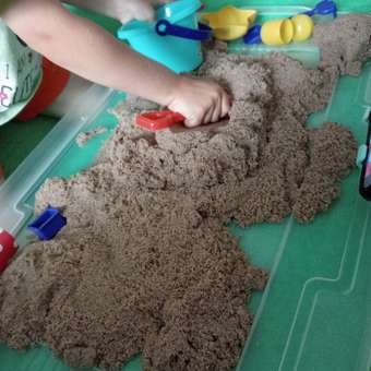 Кинетический песок Kinetic Sand: отзыв пользователя ДетМир