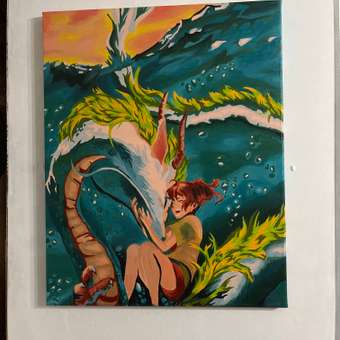 Картина по номерам Hobby Paint Унесенные призраками анимэ в ассортименте: отзыв пользователя Детский Мир