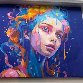 Картина по номерам Hobby Paint Цветная девушка в ассортименте: отзыв пользователя Детский Мир
